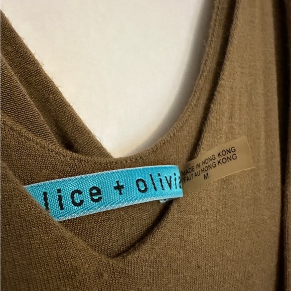 Alice + Olivia Draped Sleeveless Dress Medium SEE NOTES - Picture 14 of 16